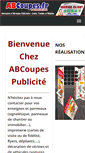 Mobile Screenshot of abcoupes.fr